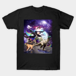 Trippy Space Skating T-Shirt